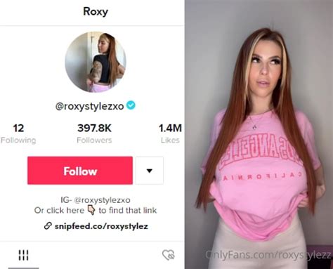 roxy stylez onlyfans leaks|Roxystylez Onlyfans Leaked Video Update Files